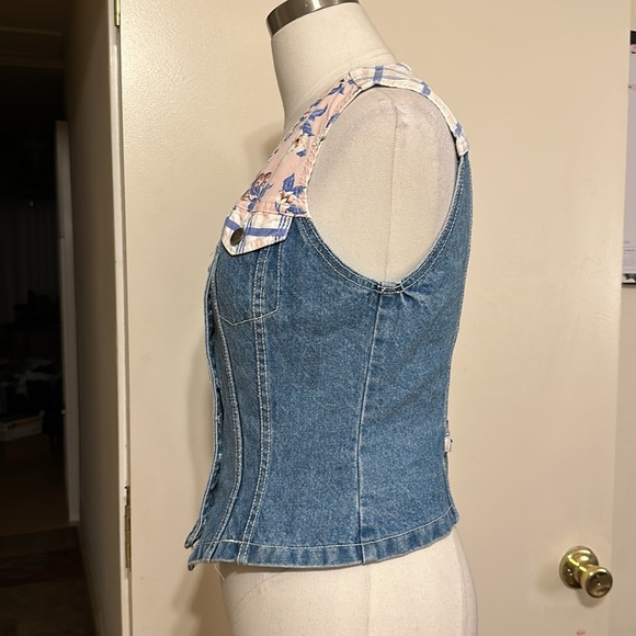 Vintage denim vest - Picture 3 of 6